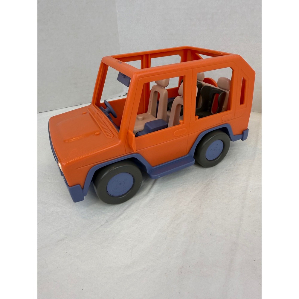 Bluey Heeler Family 4WD Vehicle and 10 Figure Play Set Orange Car Mackenzie Coco - Picture 5 of 7